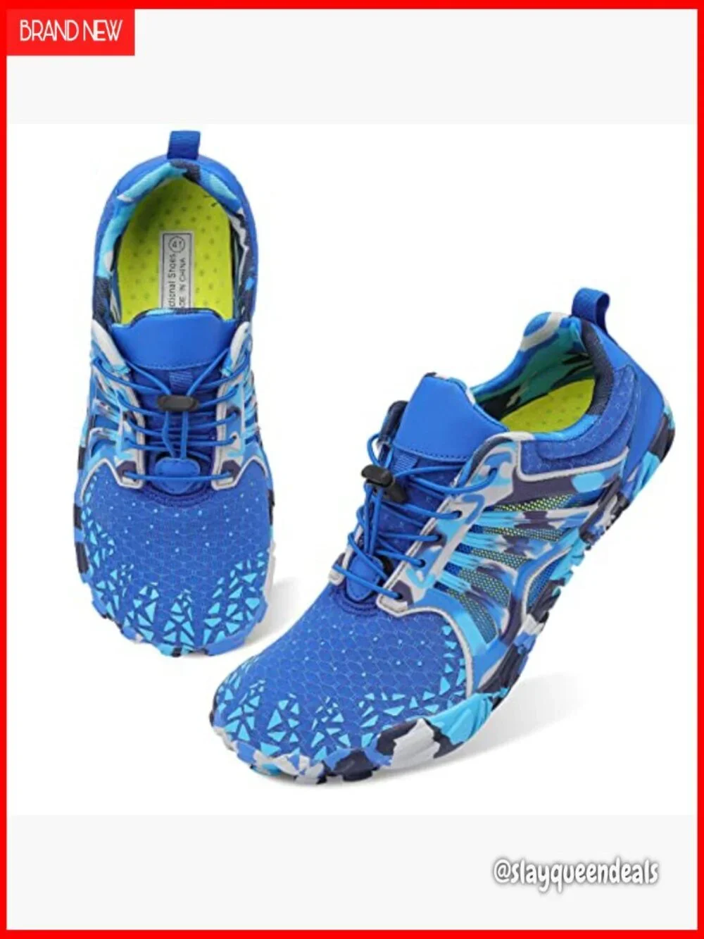 Unisex Quick-Dry Water Shoes, Non-Slip Hiking Aqua Shoes, Athletic Swim Shoes